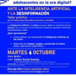 Taller Protección Adolescentes Era Digital en Centro Social Smolny