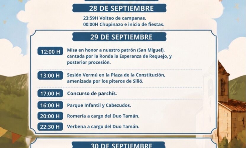 Fiestas de San Miguel de Aguayo 2026 en Cantabria