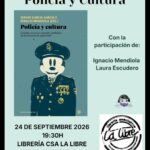 Presentación de Policía y cultura en Librería CSA La Libre, Santander