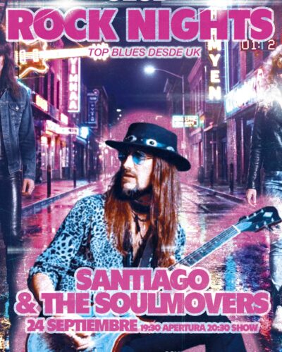 Santiago & The Soulmovers en directo en Escenario Santander