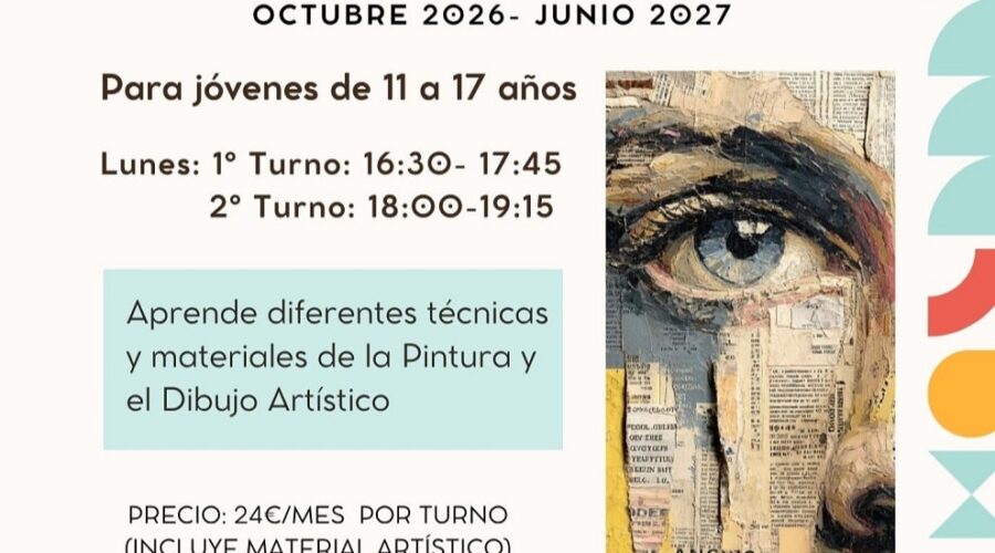 Taller de Técnicas Artísticas en Centro Juvenil El Camarote