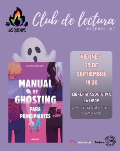Club de lectura de Las Quimas: Clara Duarte en La Libre