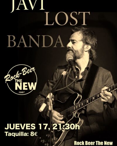 Javi Lost presenta su nuevo disco Hoy no vuelve en Sala Rock Beer