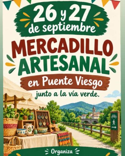 Mercadillo Artesanal en Puente Viesgo 2026