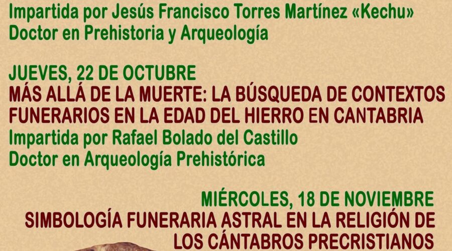 Conferencia: la muerte prerromana cántabra en Santander