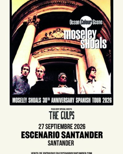 Ocean Colour Scene: 30 años de Moseley Shoals en Santander