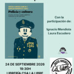 Presentación del libro ‘Policía y cultura’ en La Libre