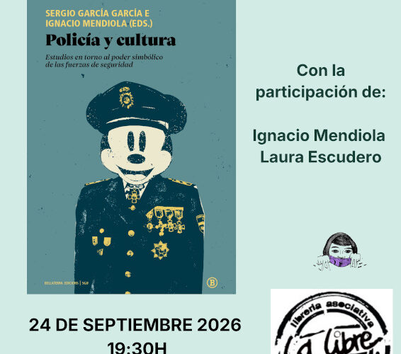 Presentación del libro ‘Policía y cultura’ en La Libre