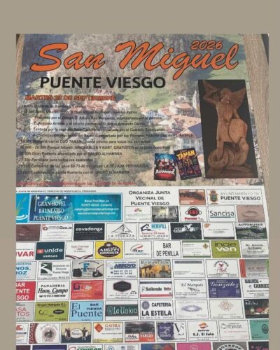 Fiestas San Miguel 2026 en Puente Viesgo