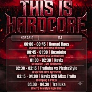 This Is Hardcore en Santander, 19 de septiembre