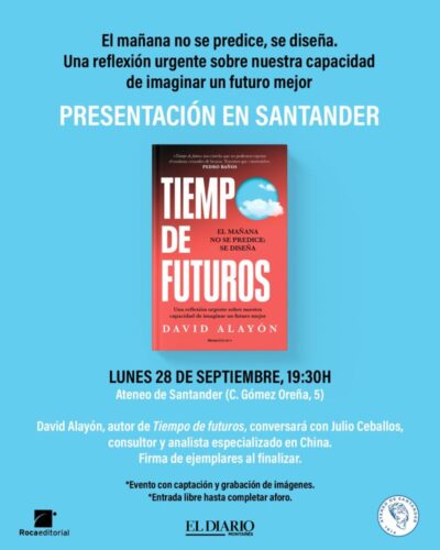 Presentación ‘Tiempo de futuros’ en Ateneo de Santander