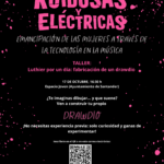 Ruidosas y eléctricas: taller de drawdio en Espacio Joven