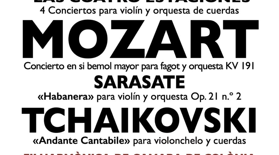 Concierto Filarmónica de Cámara de Colonia en Paraninfo