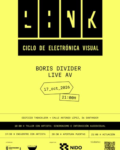 Boris Divider: Electrónica Visual en La Fábrica de Creación