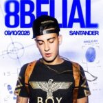 Concierto de 8Belial en la Sala Kaya de Santander (2026)