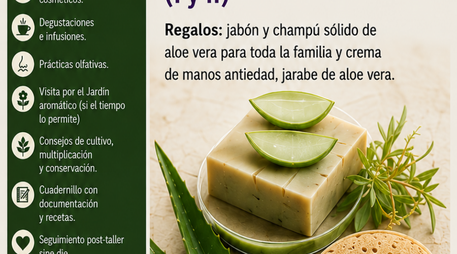 Taller de aloe vera