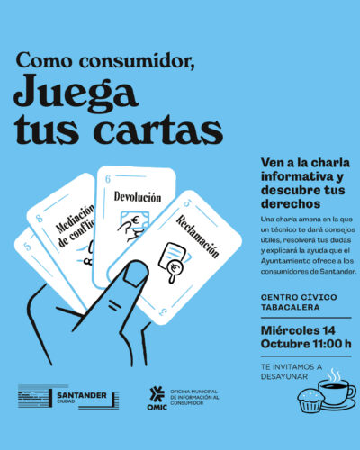 Cómo consumidor, juega tus cartas: charla en Tabacalera