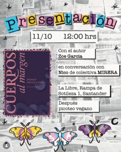 Presentación de ‘Cuerpos al margen’ con Zoe García
