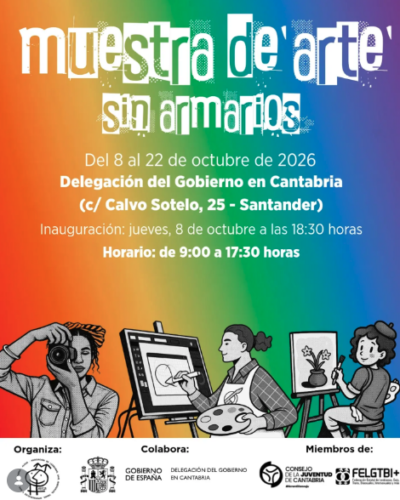 Exposición Sin Armarios en la Delegación del Gobierno