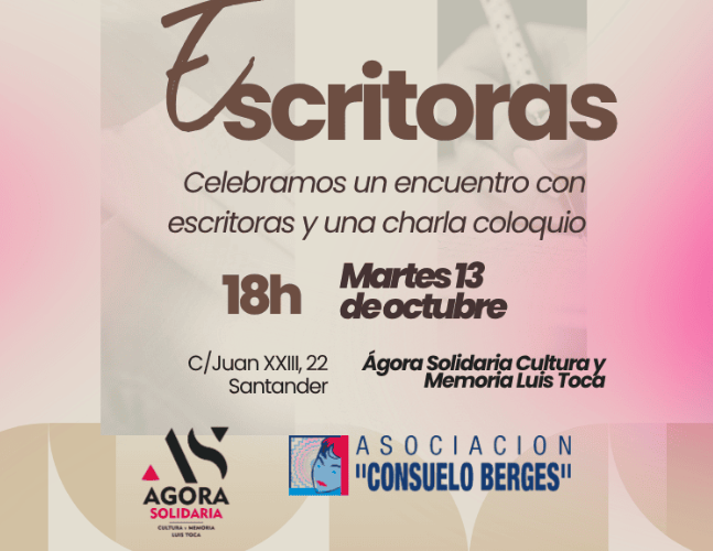 Día de las Escritoras: encuentro y charla en Santander
