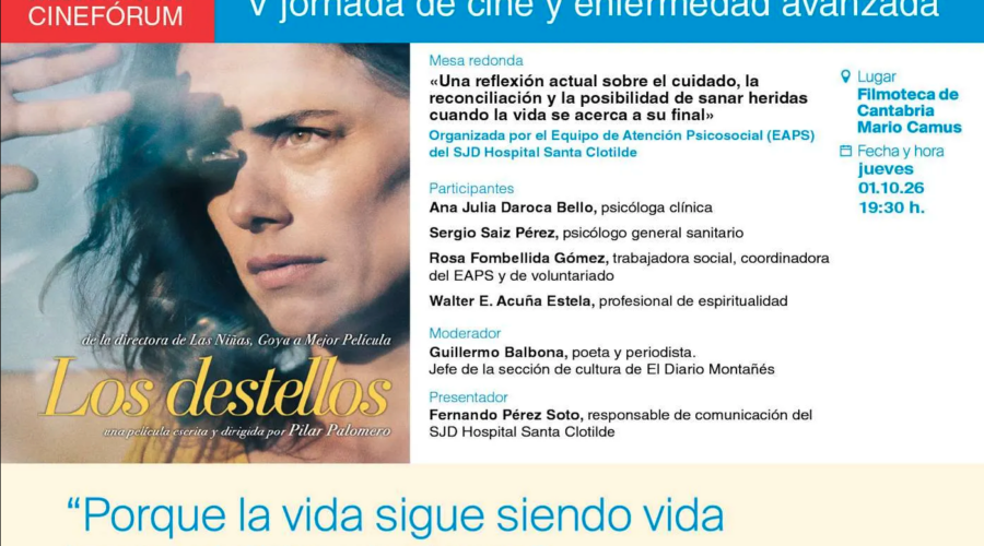 V Jornada de Cine y Enfermedad Avanzada en Cantabria