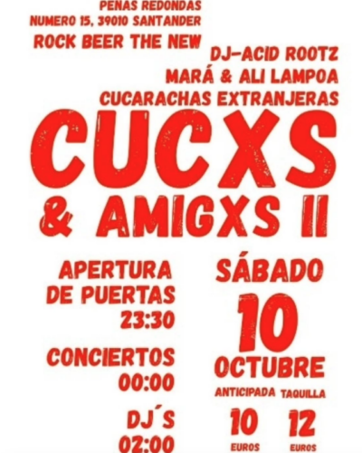 Cucxz y Amigxs II en Rock Beer the New: rap y conciencia