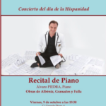 Recital de piano por el Día de la Hispanidad en Cazoña