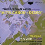 Taller de collage Mito, canon y deseo en La Fábrica de Creación