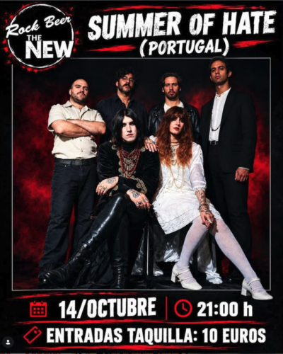 Concierto de Summer of Hate, shoegaze en Rock Beer the New