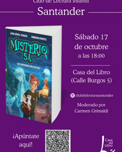 Club de lectura infantil: Misterio S.A. en Casa del Libro