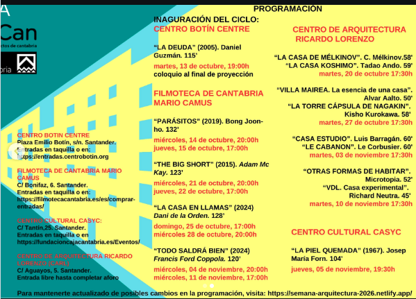 V Arquicines: Villa Mairea y Nagakin en el CARL