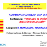 Conferencia sobre Fernando el Católico en Santander