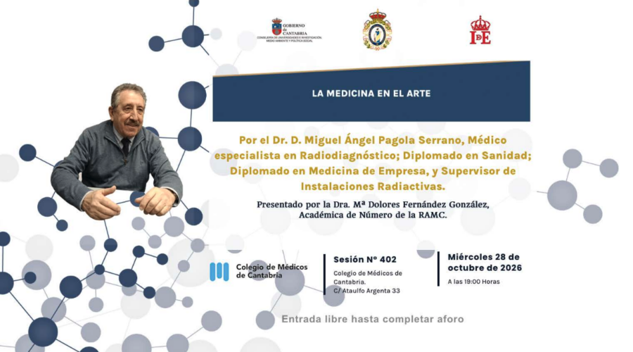 La medicina en el arte, conferencia en Santander