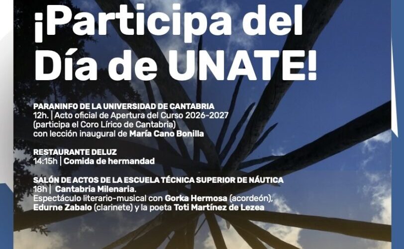 Apertura del curso 2026-2027 de UNATE en Santander