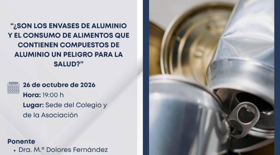 ¿Es peligroso el aluminio? Charla en IICANT Cantabria