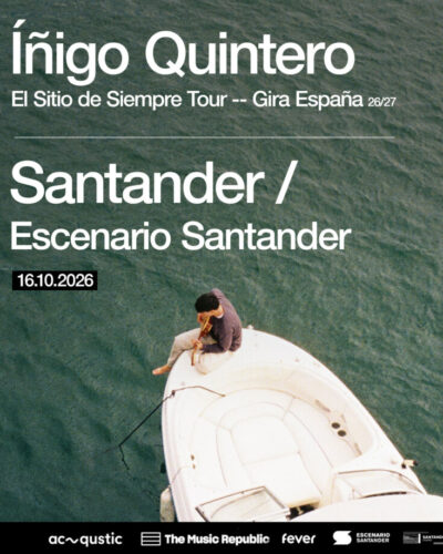 Íñigo Quintero: El Sitio de Siempre Tour en Escenario Santander