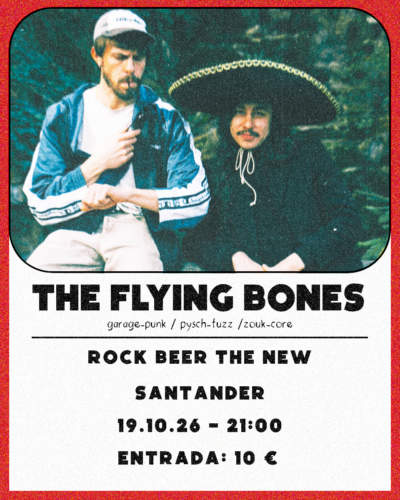 The Flying Bones en concierto en Sala Rock Beer the New