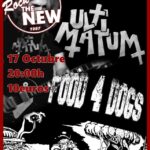 Conciertos de Ultimatum y Food 4 Dogs en Sala Rock Beer the New