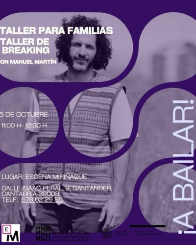 Taller de breaking para familias en Santander