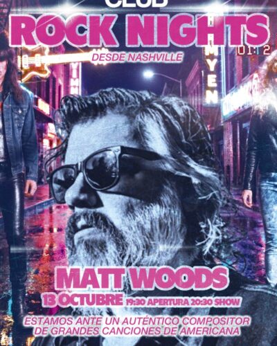 Matt Woods presenta su Americana en Escenario Santander