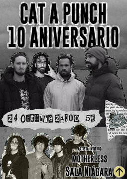 Cat A Punch celebra su décimo aniversario en Sala Niágara