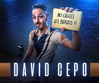 No cruces los brazos, el humor de David Cepo en el CASYC