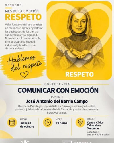Conferencia «Comunicar con emoción» de José Antonio del Barrio Campo en Tabacalera