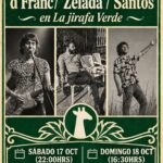 Concierto de Juan Zelada en La Jirafa Verde (17-18 oct)