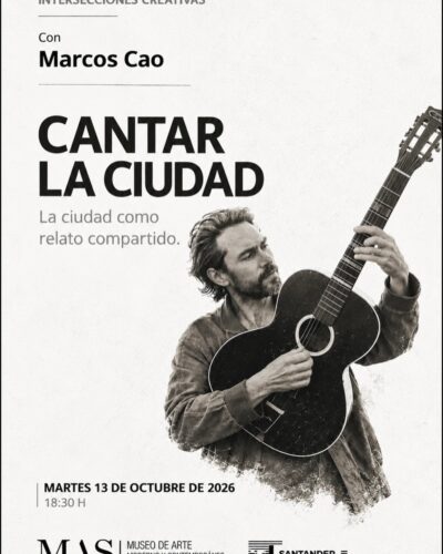 Concierto de Marcos Cao en el MAS de Santander, Cantabria