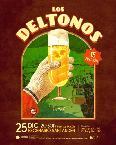 Concierto de Navidad de Los Deltonos en Escenario Santander