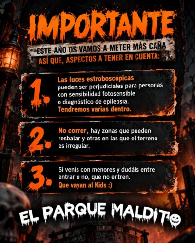 El Parque Maldito en Cabezón de la Sal 2026
