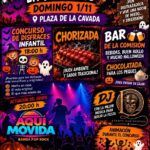 Halloween en Pontejos en la Plaza de La Cavada