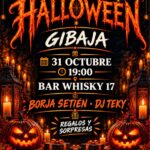 Halloween Gibaja en Bar Whisky 17: Borja Setién y DJ Teky