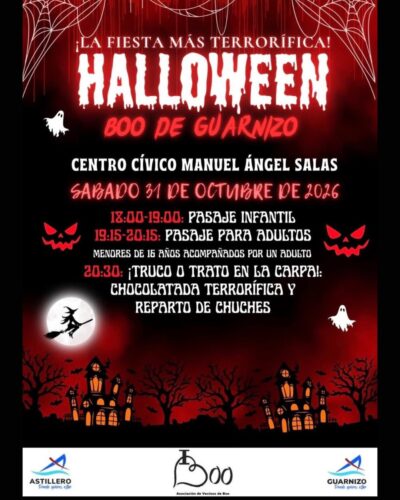 Fiesta de Halloween en el Centro Cívico, Boo de Guarnizo